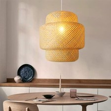 Lampadario sospensione rattan usato  Chivasso