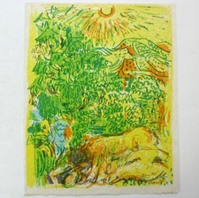 Lithographie andré cottavoz d'occasion  Nogent-le-Roi