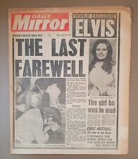 Daily mirror newspapers for sale  LLANDOVERY