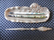 Antik schreibtischset brieföf gebraucht kaufen  Duisburg