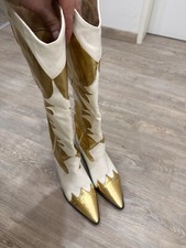 Cowboy stiefel gold gebraucht kaufen  Bielefeld