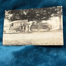 Cartão postal RPPC ambulância e tanque acampamento Roosevelt Muskegon Michigan MI comprar usado  Enviando para Brazil