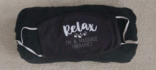 Black massage couch for sale  POOLE