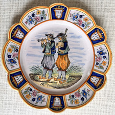 Assiette decorative musiciens d'occasion  Royan