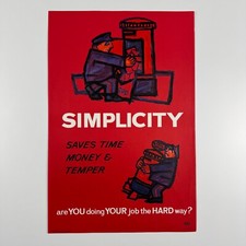 Poster general post for sale  HOOK