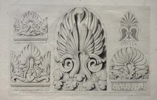 Gravura arquitetônica clássica antiga de 1824 Lewis Vulliamy Henry Moses, usado comprar usado  Enviando para Brazil