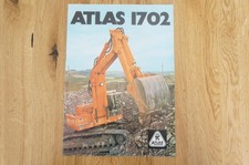 Atlas hydraulikbagger prospekt gebraucht kaufen  Deutschland
