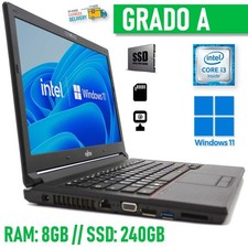 Notebook Fujitsu E544 i3 Windows 11 Pro 8GB 240GB Computador Portátil Empresarial comprar usado  Enviando para Brazil