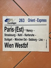 Zuglaufschild 263 rient gebraucht kaufen  Maulbronn