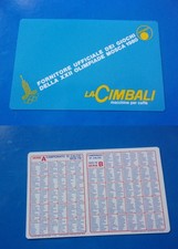 Calendario tascabile plastica usato  Solferino