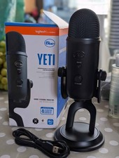 Microfone Logitech Creators Blue Yeti USB para jogos, streaming, podcast, etc. comprar usado  Enviando para Brazil