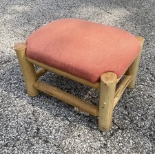 Rustic log ottoman for sale  Saint Louis