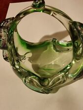 murano glass basket for sale  ULVERSTON