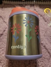 Usado, Frasco de comida de aço inoxidável isolado Contigo 10 oz flores almoço quente ou frio comprar usado  Enviando para Brazil