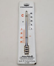 Emailschild werbe thermometer gebraucht kaufen  Berlin