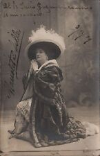 MANOLITA SILLES - Jugador Español - Original Vintage Firmado a Mano SPC - 1909 segunda mano  Argentina 