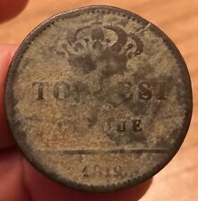 Moneta tornesi 1819 usato  Olbia