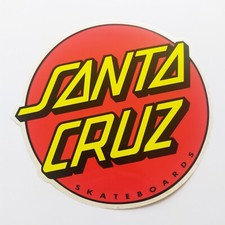 Santa Cruz - Adesivo de skate clássico ponto grande 16 cm OFICIAL SANTA CRUZ, usado comprar usado  Enviando para Brazil