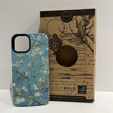 Capa Floral Casely iPhone 14-Azul Despertar-Van Gogh Florescimento de Amêndoa, MagSafe  comprar usado  Enviando para Brazil