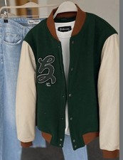 Men green varsity for sale  PETERBOROUGH
