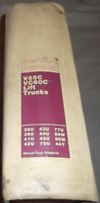 LIVRO MANUAL DE REPARO DE EMPILHADEIRA CAT CATERPILLAR V55C VC60C, usado comprar usado  Enviando para Brazil