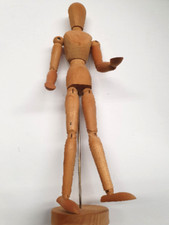 Bewegliche holzfigur gliederpu gebraucht kaufen  Waghäusel