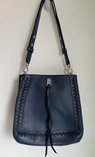 Bolsa de ombro Brighton Interlok Georgia conversível Hobo azul francês, usado comprar usado  Enviando para Brazil
