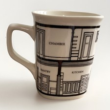 Usado, Caneca de café Fishs Eddy FLOOR PLAN apartamento casa arquitetura design remodelação comprar usado  Enviando para Brazil