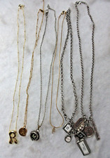Initial necklaces gold for sale  Stamford