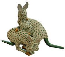 Herend pair kangaroos for sale  HOVE