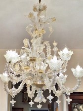 Lampadario murano rezzonico usato  Italia