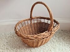 Wicker basket red for sale  DARLINGTON