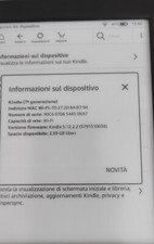 Kindle generazione usato  Borgo San Lorenzo