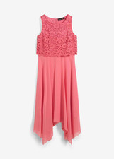 Chiffonkleid pastelrose damenk gebraucht kaufen  Deutschland