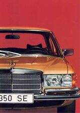 Catalogue Brochure Mercedes 280 S/SE 350 SE W116 08/1972 France comprar usado  Enviando para Brazil