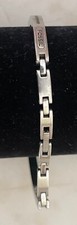 Bracciale Fossil in acciaio inossidabile Lunghezza aperto 19 cm usato  Roma