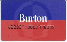 Carte cadeau burton d'occasion  Laval