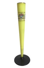 Vaso de vidro boêmio tcheco raro flauta de tango amarelo Art Deco LDB Co vintage 8” comprar usado Vaso de vidro boêmio tcheco raro flauta de tango amarelo Art Deco LDB Co vintage 8” comprar usado  Enviando para Brazil