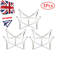 3pcs acrylic clear for sale  UK