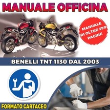 Manuale officina benelli usato  Patti