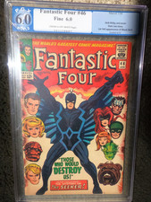 Fantastic Four #46 PGX 6.0 1º parafuso preto!!! (Marvel Comics janeiro de 1966) comprar usado  Enviando para Brazil