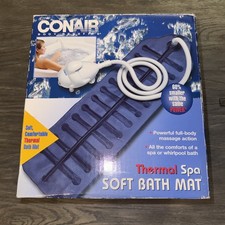 Usado, Tapete de banho macio Conair Body Benefits Thermal Spa massagem corporal MBTS2N novo caixa aberta comprar usado Usado, Tapete de banho macio Conair Body Benefits Thermal Spa massagem corporal MBTS2N novo caixa aberta comprar usado  Enviando para Brazil