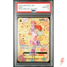 PSA 10 Nami (SP Alt Art) OP08-106 SR Emperors in the New World - Japoński 2024 na sprzedaż  Wysyłka do Poland