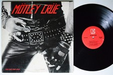 MOTLEY CRUE Too Fast For Love ELEKTRA LP VG+ 1st press w/insert, usado comprar usado  Enviando para Brazil