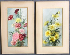 Paire tableaux aquarelles d'occasion  Paris XII