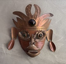 Vecchia maschera etnica usato  Italia