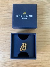 Usado, Broche de lapela Breitling 1884 letra B tom dourado comprar usado  Enviando para Brazil
