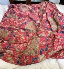 Lençol medieval Ralph Lauren Conservatory Red Paisley Queen FITTED USADO #2 comprar usado  Enviando para Brazil