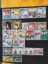 Timbres tchad lot d'occasion  Ruffec
