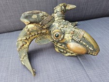 Vintage decorated horn for sale  HEREFORD